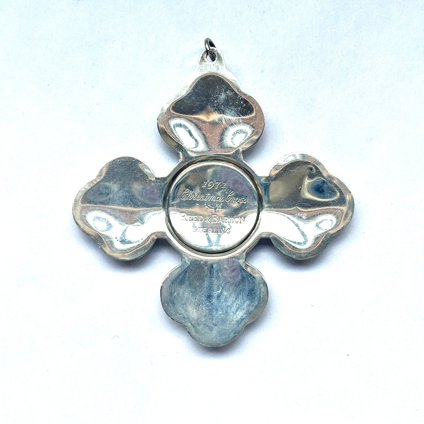 #6 复古纯银 1970 年代 Reed & Barton 造型雪花饰品