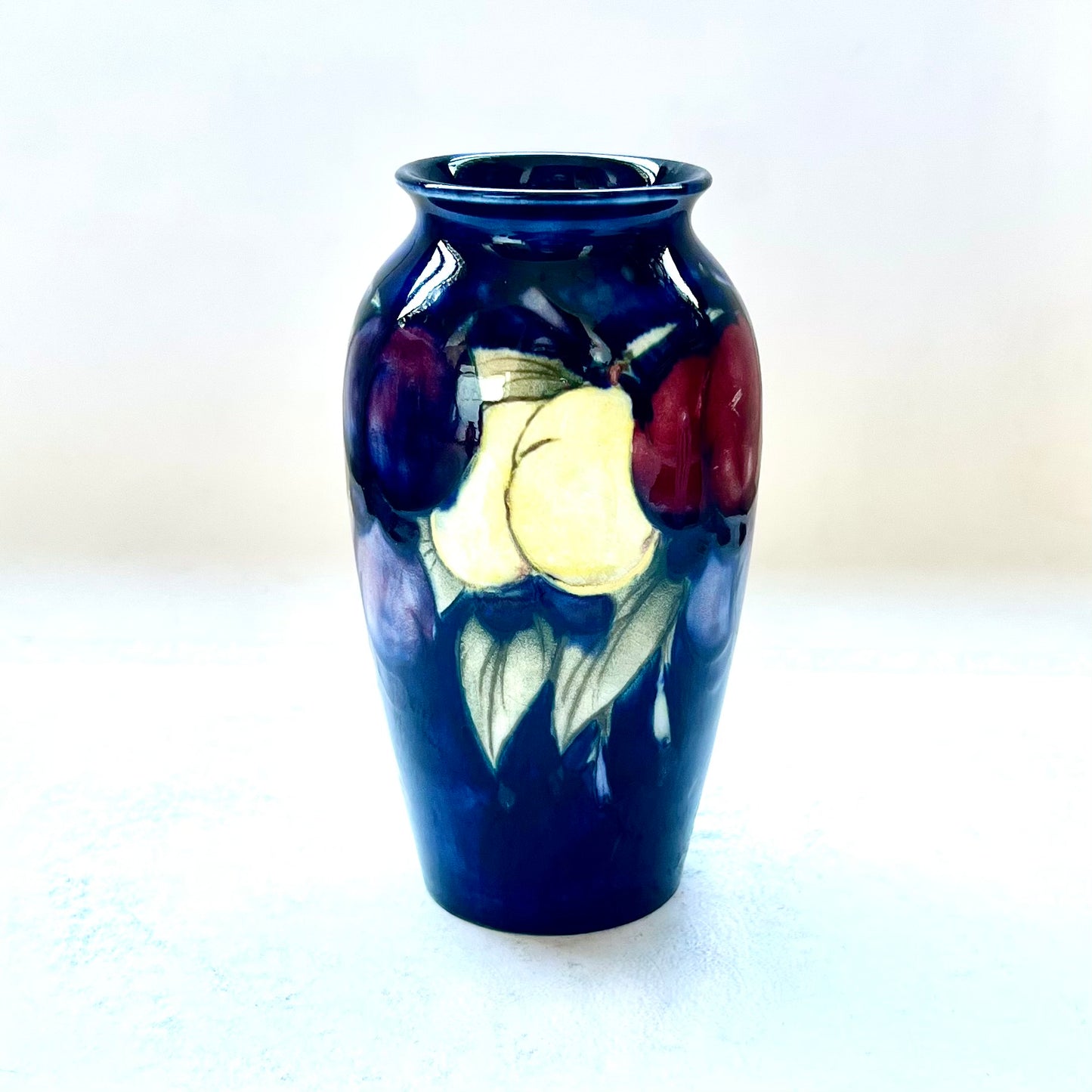 Vintage Possibly Antique early 20th century William Moorcroft Wisteria Vase circa 1918-1926