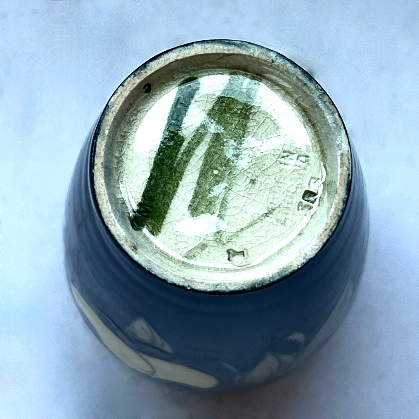 Vintage Possibly Antique early 20th century William Moorcroft Wisteria Vase circa 1918-1926