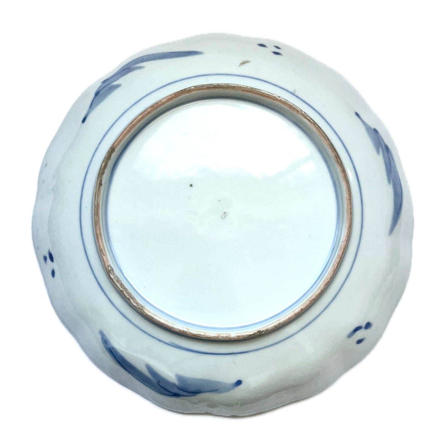 Lovely Edo period late 18th to early 19th century Japanese porcelain shallow bowl, 4 available
