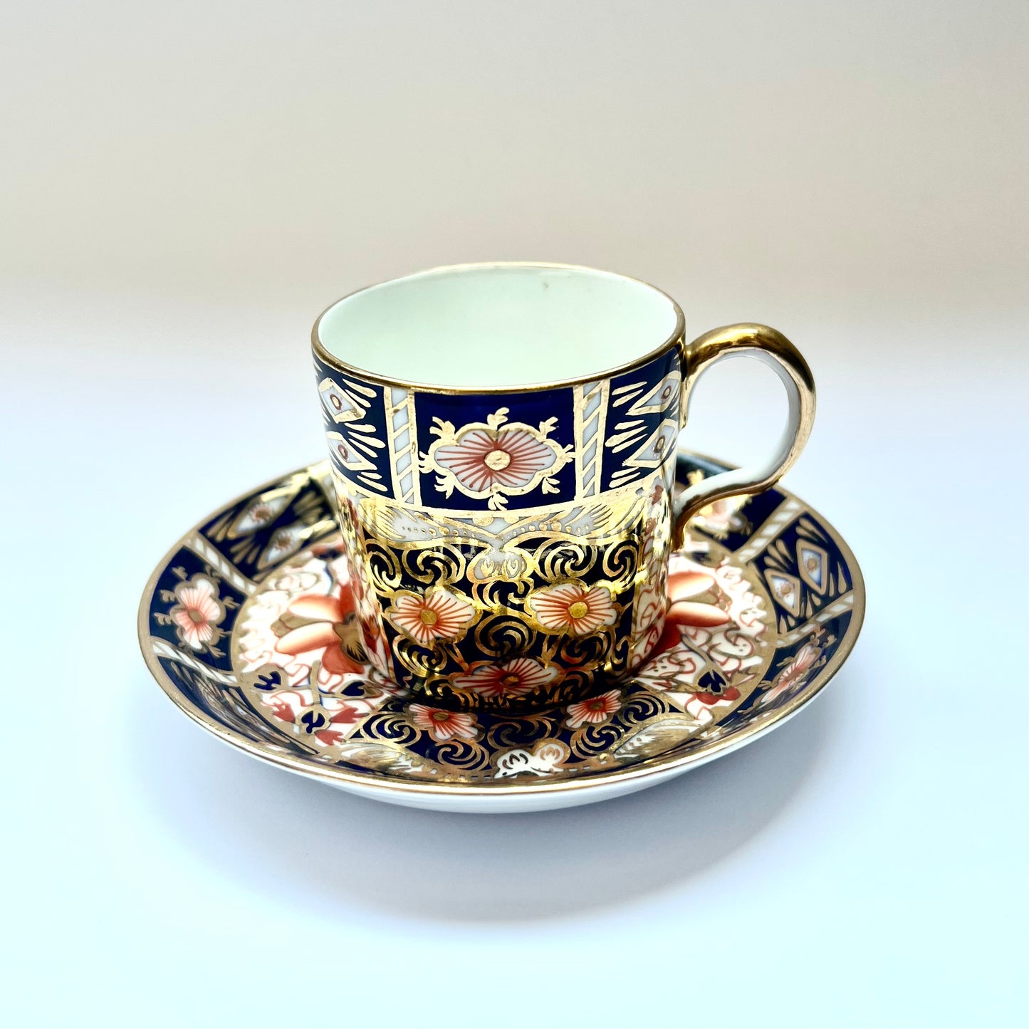 Vintage Royal Crown Derby Old Imari Pattern 2451 Demitasse Duos Circa late 19th to early 20th century - 5 Available