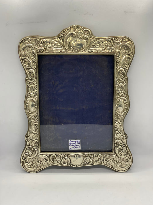 Edwardian Sterling Silver Picture Frame, Hallmarked Chester 1906