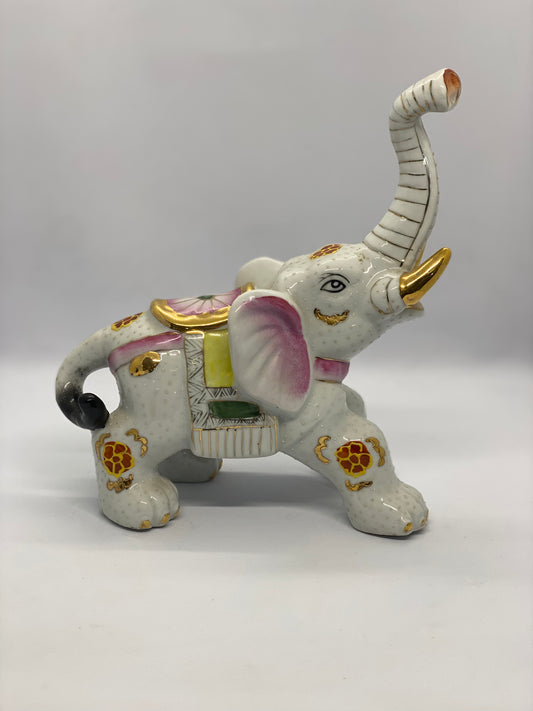 Vintage Asian Ceramic Elephant