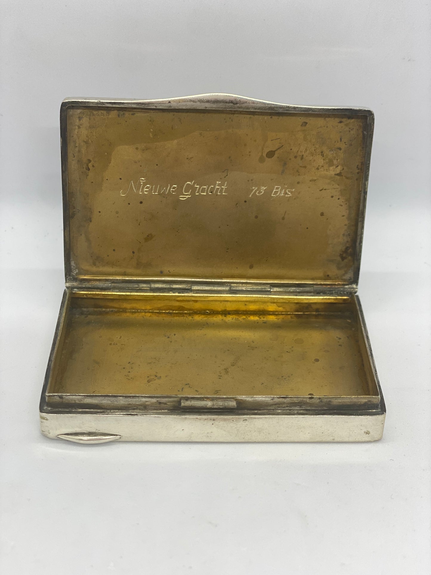 古董荷兰银盒,含银 800 克,约 1910 年至 1930 年代