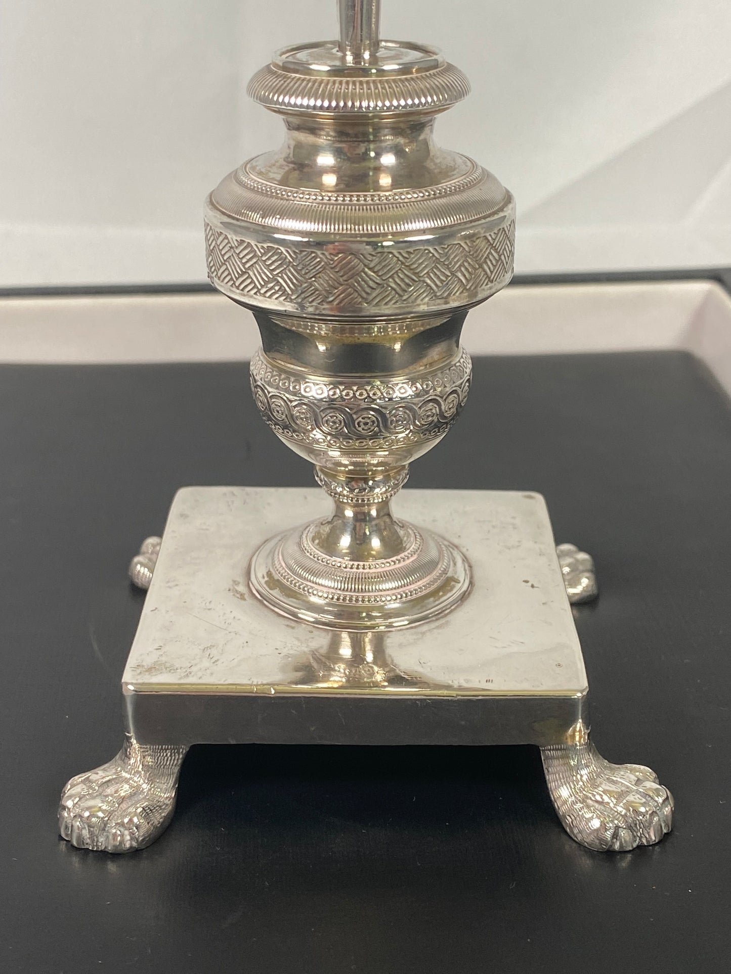 Mid 19th Century Lovely and Rare Portuguese Silver Toothpick Holder