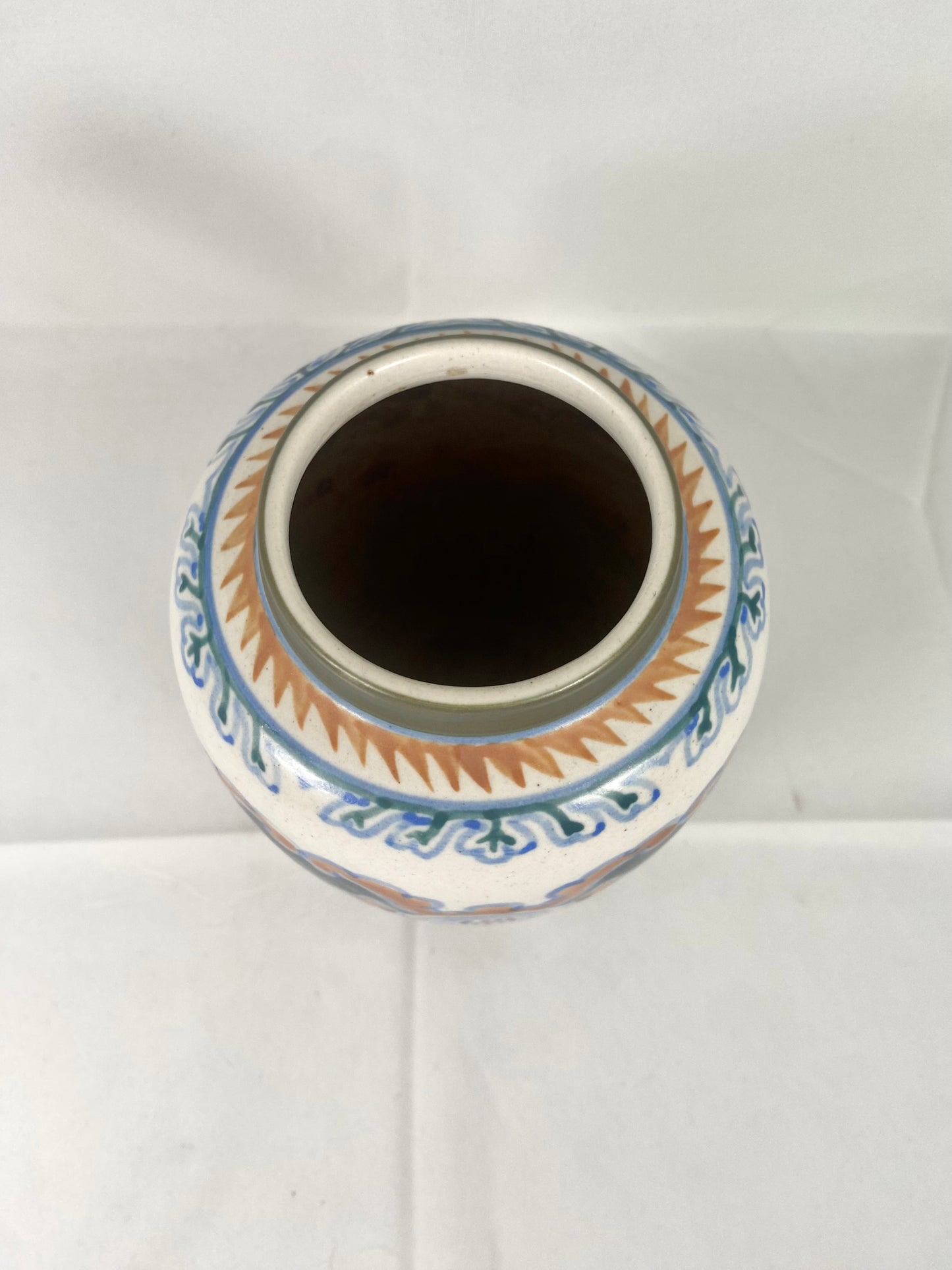 Raro jarrón japonés Art Déco Kinkozan V / Sobei VII (1868-1927)