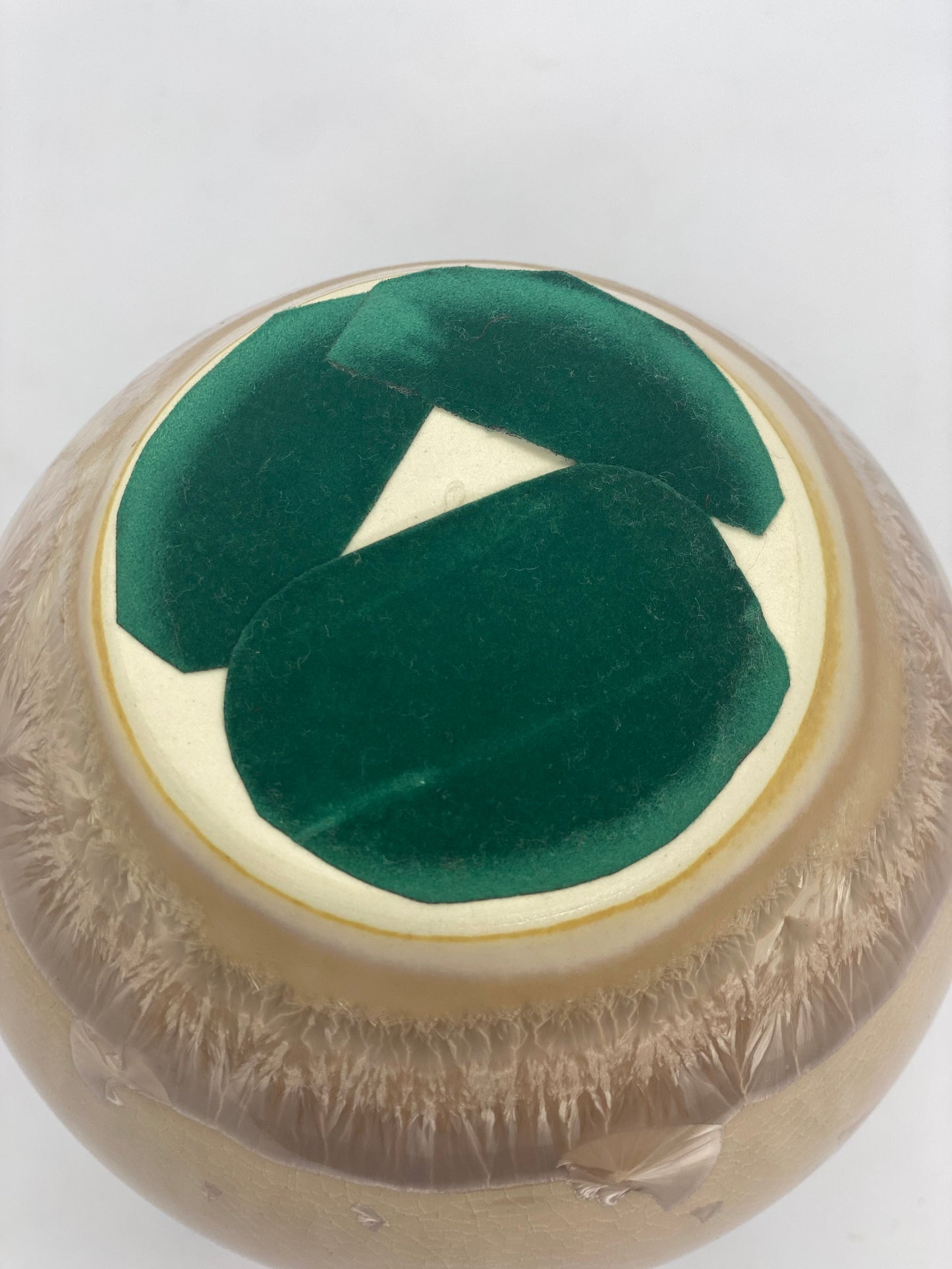 Hermosa y rara cerámica vintage australiana de mediados de siglo en color rosa claro de Rynne Tanton