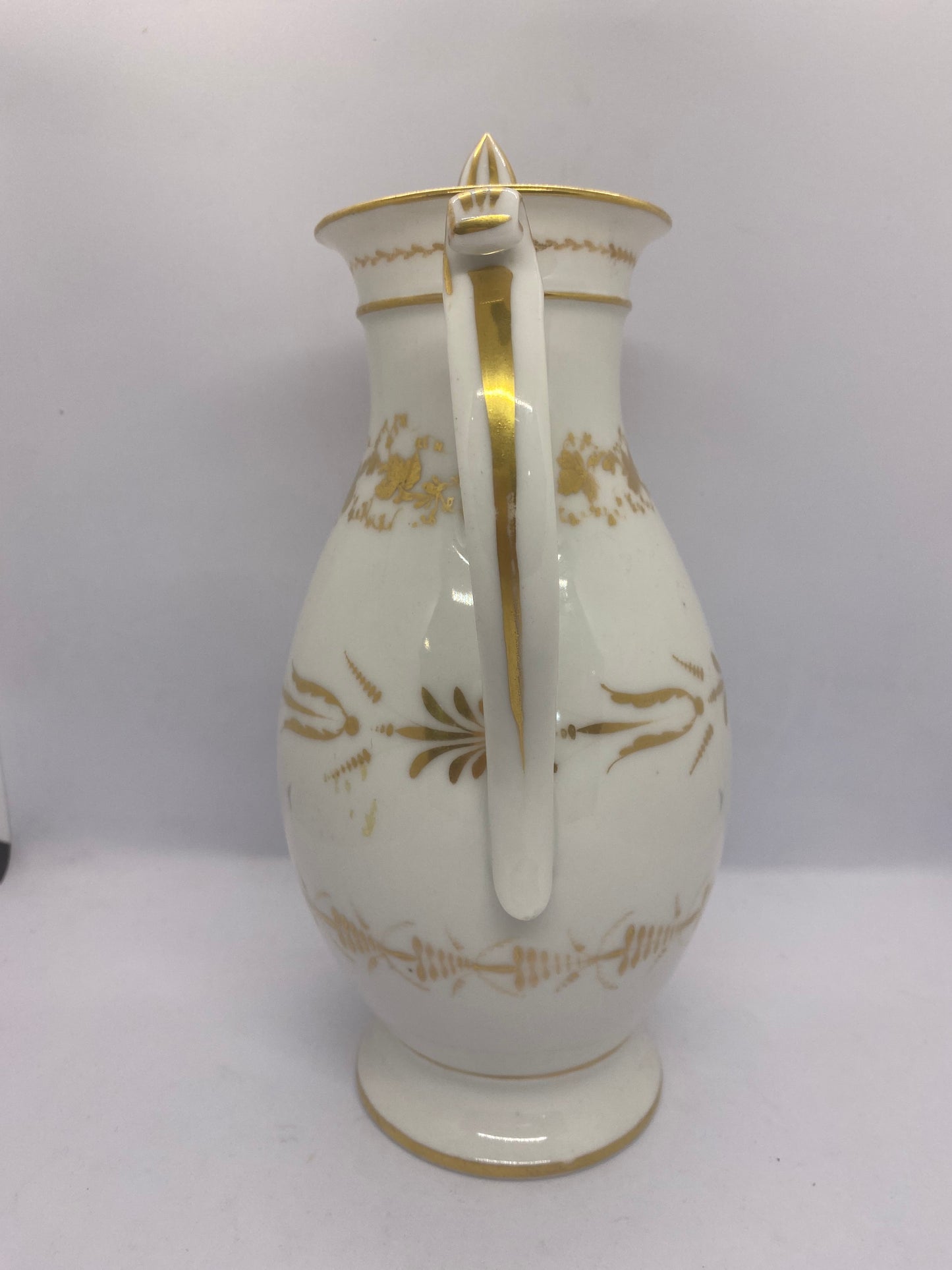 19th-century Dutch Porcelain Coffee Pot