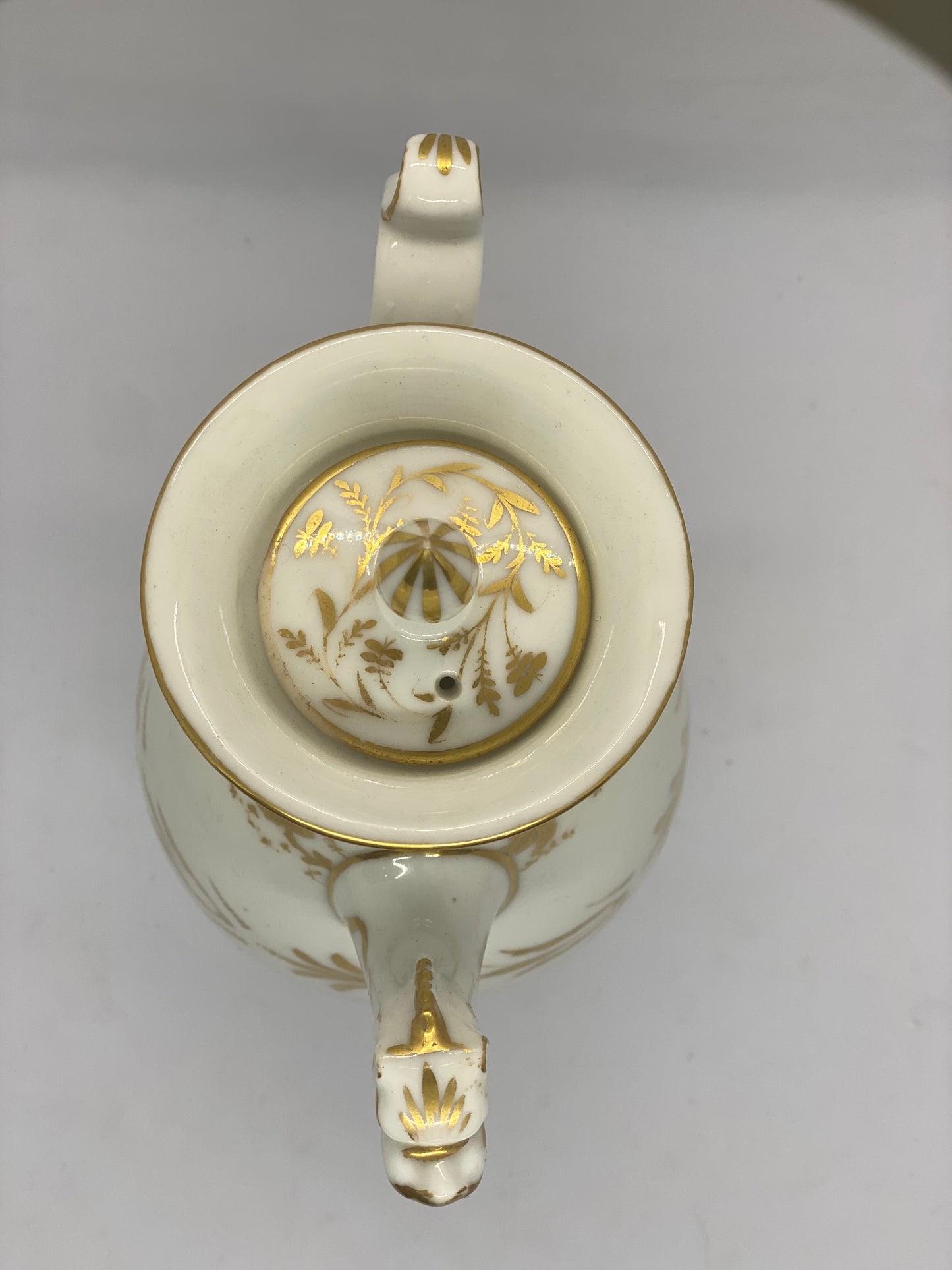 19th-century Dutch Porcelain Coffee Pot