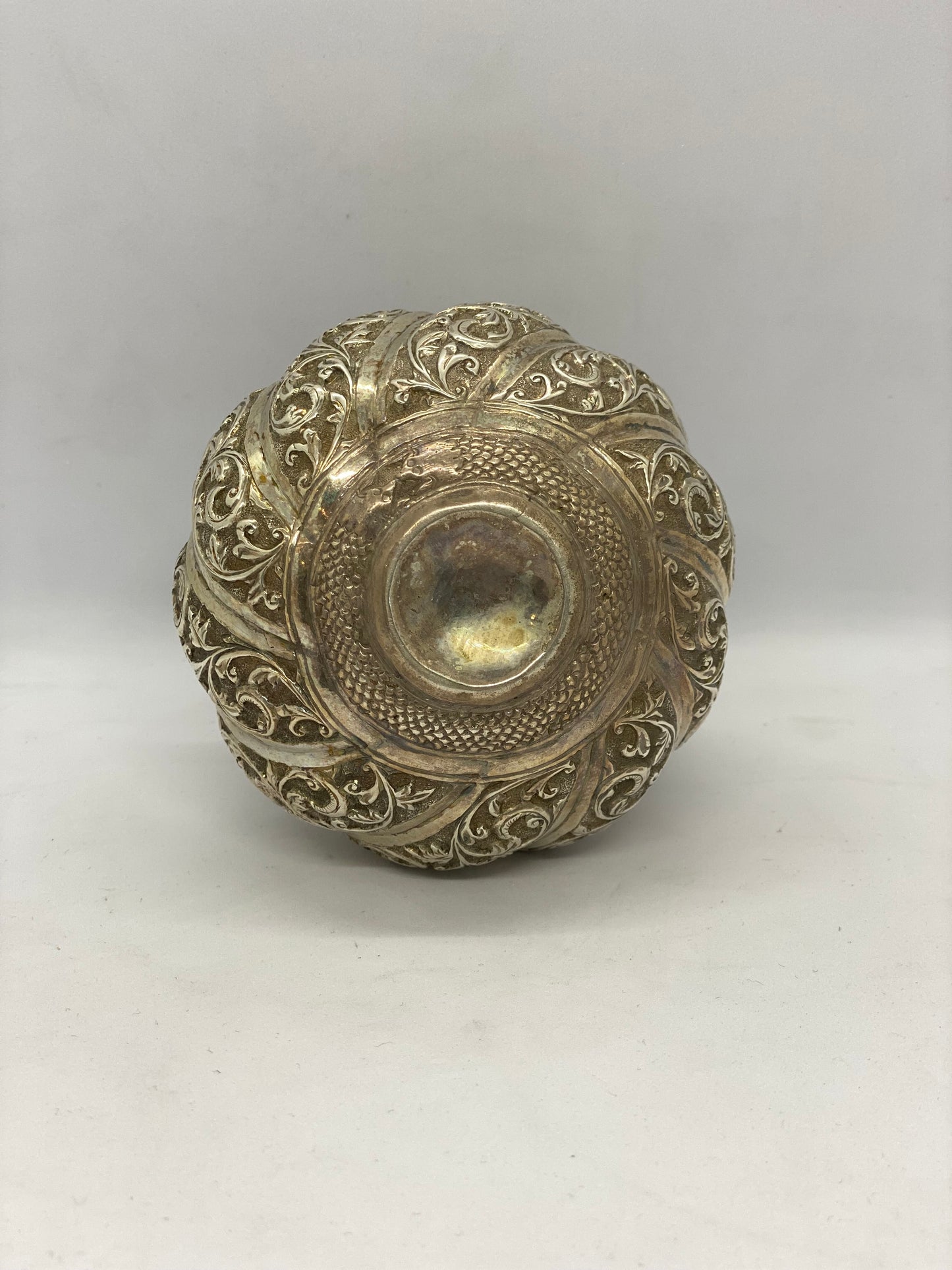 Cesta colgante colonial angloindia, circa 1880.