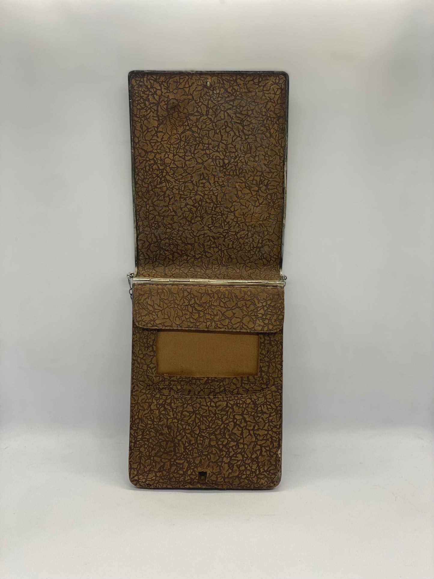 Bolso de mano para mujer, de plata, estilo ruso anterior a la revolución.