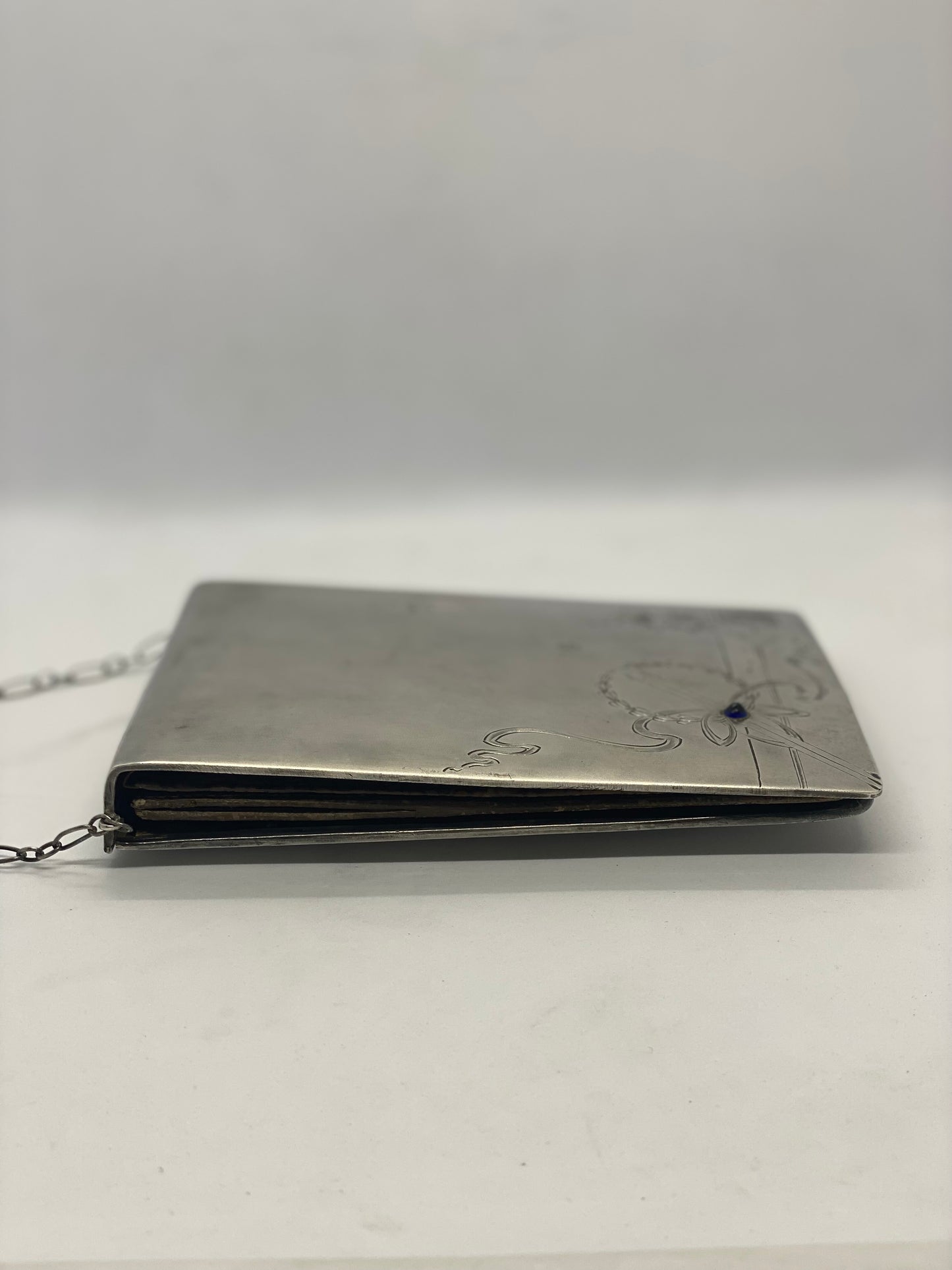 Bolso de mano para mujer, de plata, estilo ruso anterior a la revolución.