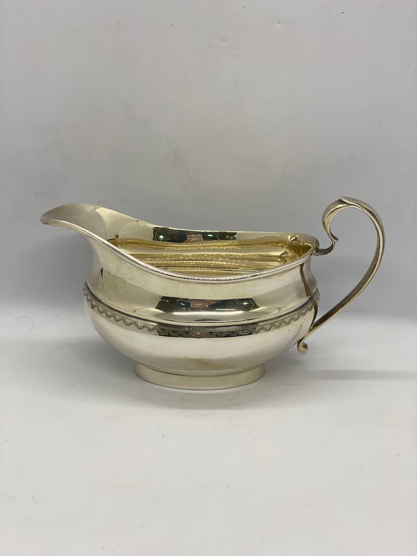 Vintage English Three Piece Silver Coffee Set Hallmarked Sheffield 1957, Emile Vines
