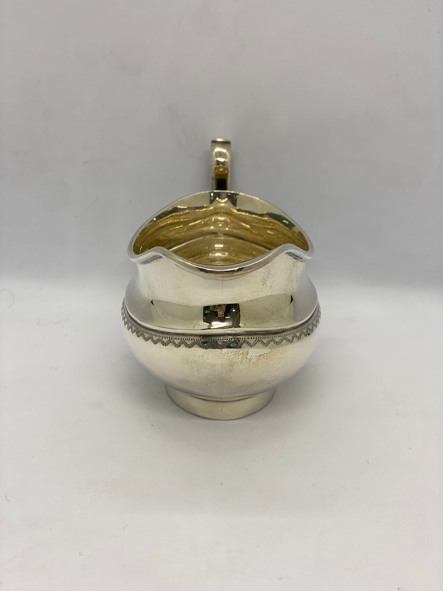 Vintage English Three Piece Silver Coffee Set Hallmarked Sheffield 1957, Emile Vines