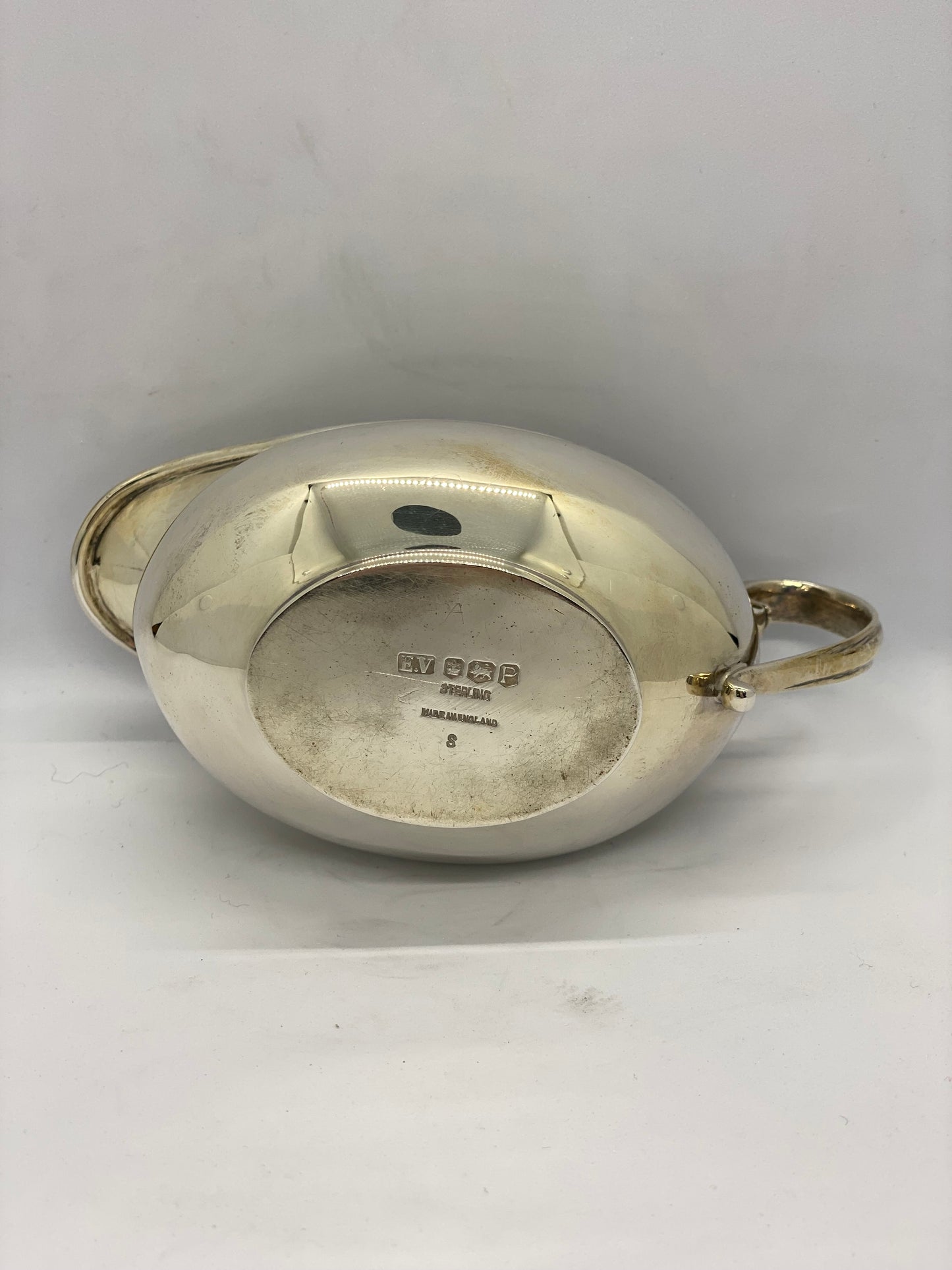 Vintage English Three Piece Silver Coffee Set Hallmarked Sheffield 1957, Emile Vines