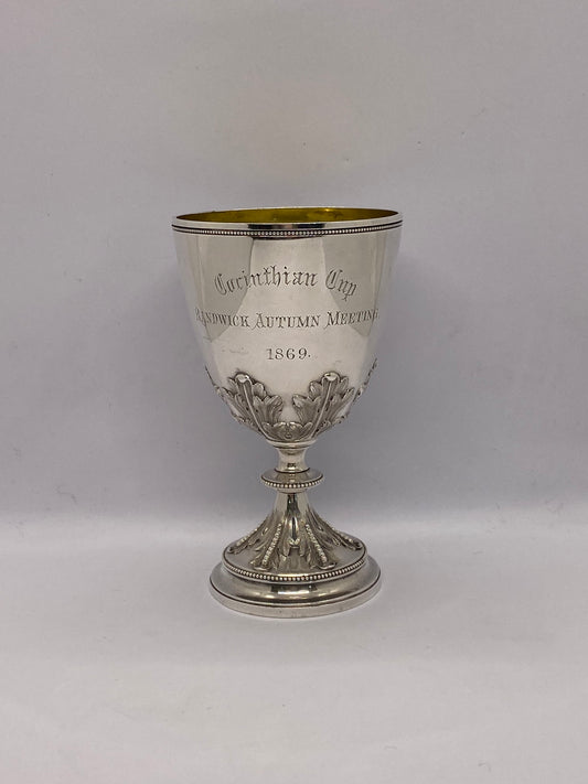 Sterling Silver Corinthian Cup for Randwick Autumn Meeting 1869
