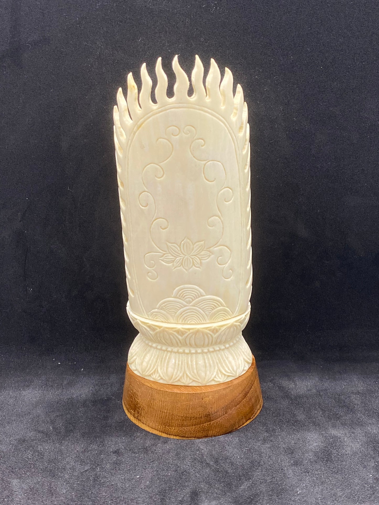 Antique Carved Ivory Figure of Guan Yin