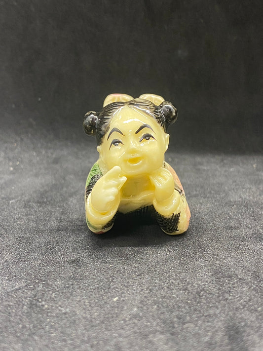 Naughty Vintage Chinese Composite Figurine (2 of 4)
