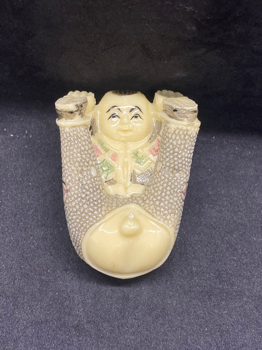 Naughty Vintage Chinese Composite Figurine (3 of 4)