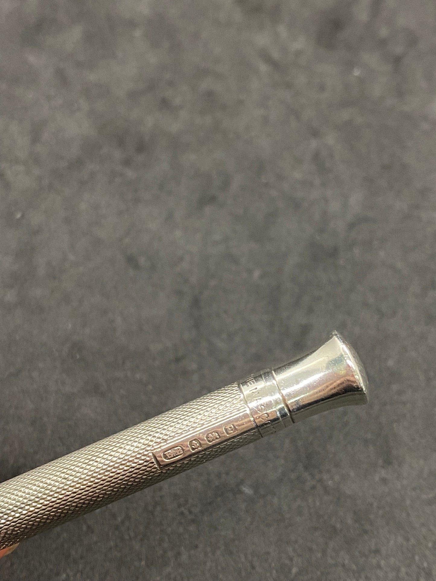 Lápiz propulsor vintage de plata de ley, c. 1939