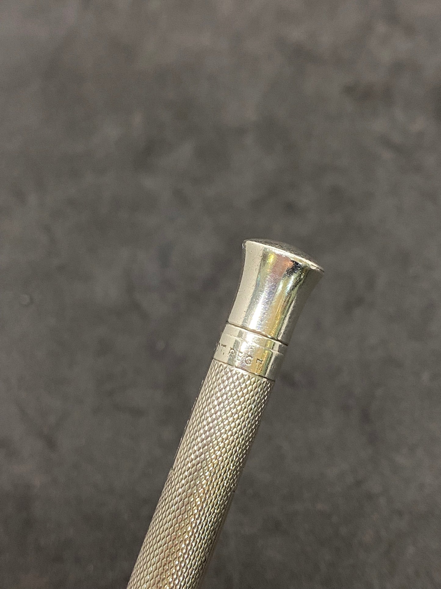 Lápiz propulsor vintage de plata de ley, c. 1939