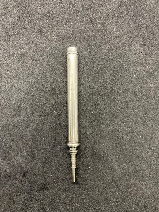 Lápiz propulsor antiguo de plata, posiblemente antiguo