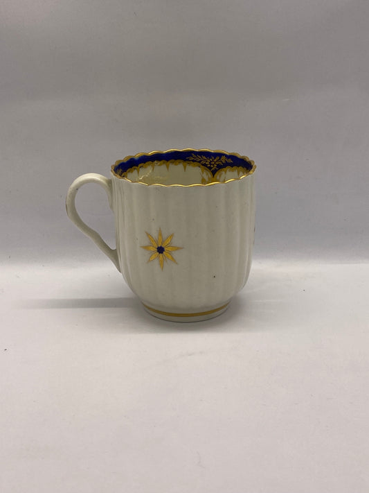Late 18th Century Georgian First Period Worcester Coffee Cup (Dr Wall Period)
