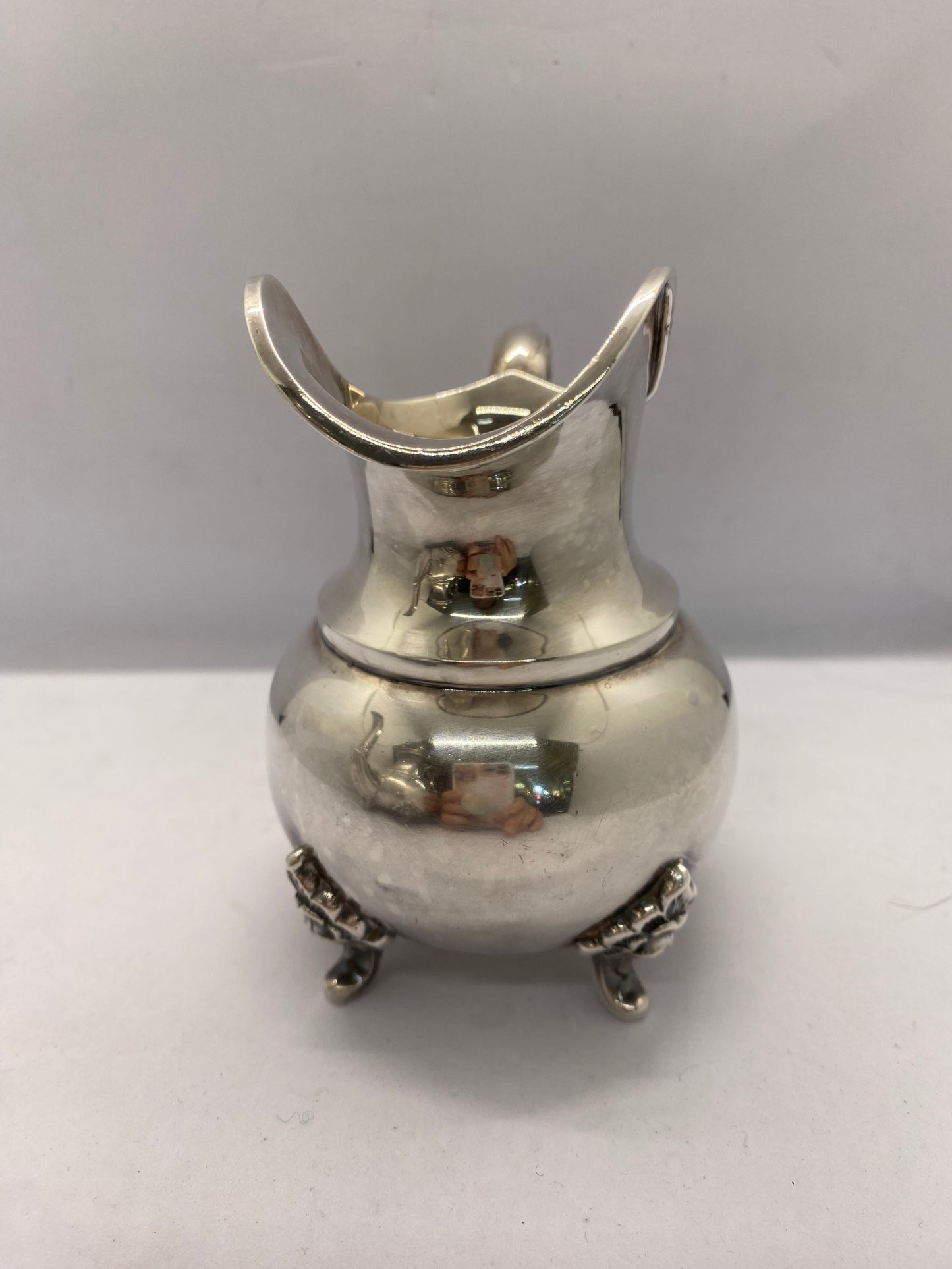 Impresionante juego de té de 4 piezas en plata de ley de Emil Hermann