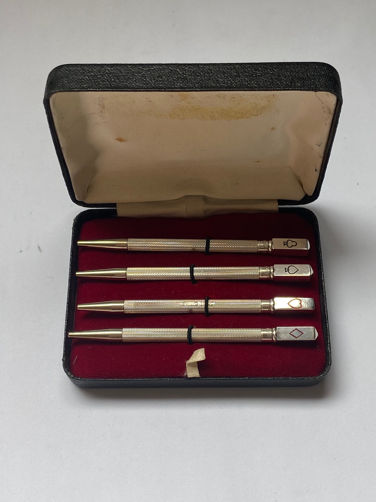 Vintage English Sterling Silver Bridge Pencils