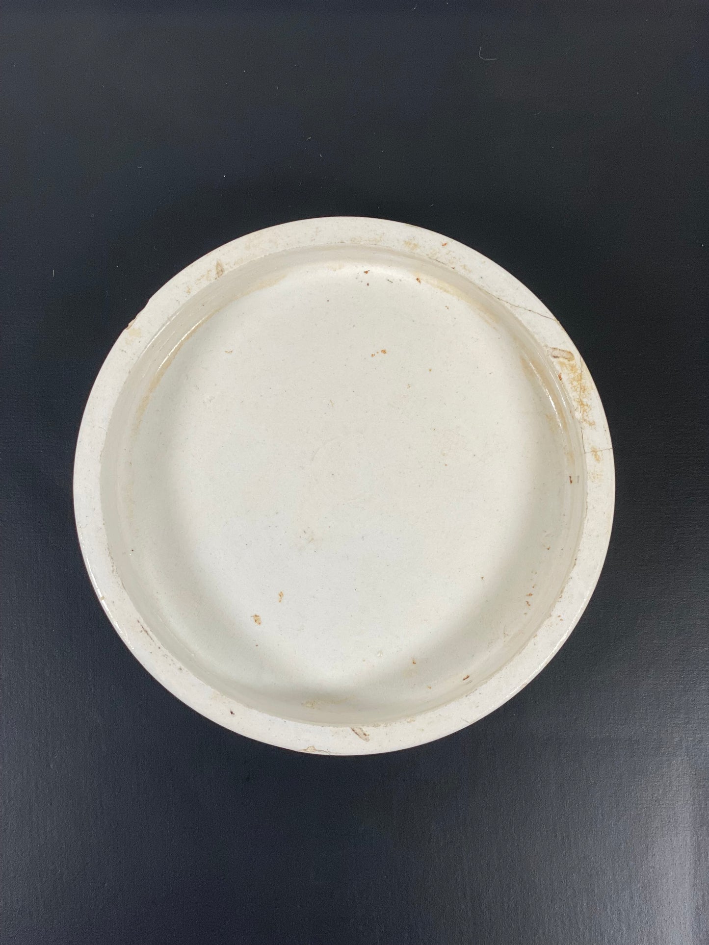 Tapa de bote de pasta de dientes de nuez de betel o areca de Maw's, estilo victoriano del siglo XIX