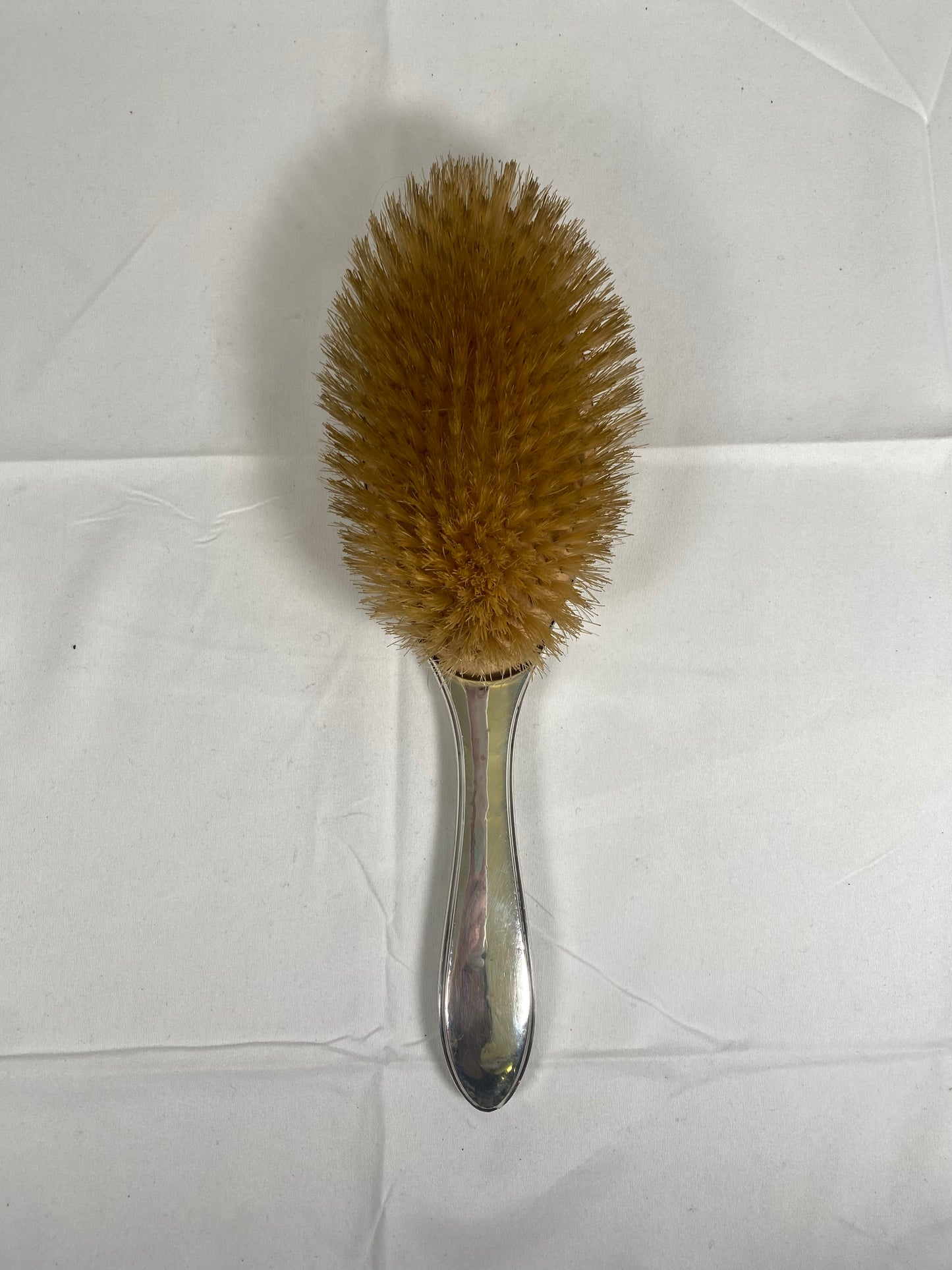 Art Deco Thomas L Mott Morpho Wing Hairbrush, Handpainted by Dorothy Buckley