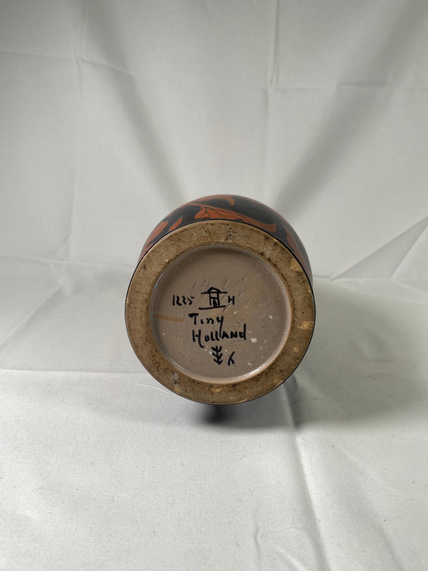 Rare Gouda Dutch Art Deco Pottery Vase