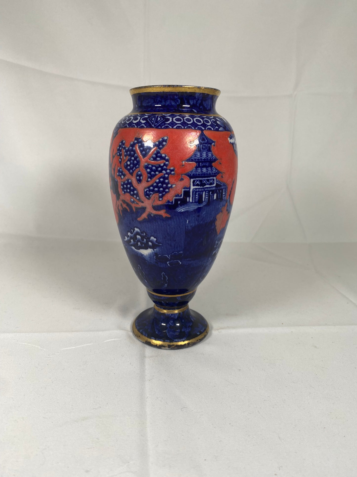 Early to Mid 19th Exceptional European Porcelain Chinoiserie Vase