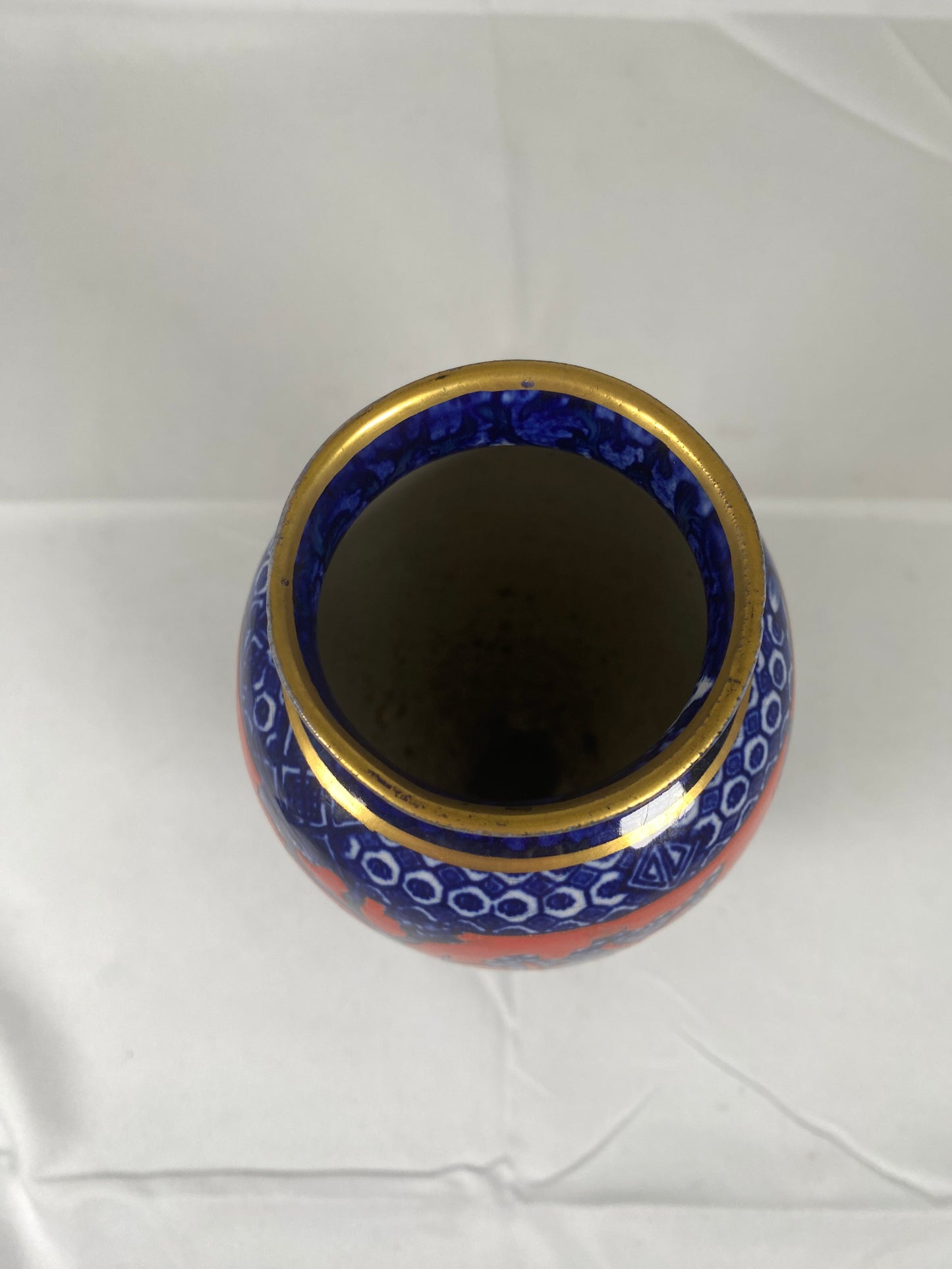 Early to Mid 19th Exceptional European Porcelain Chinoiserie Vase