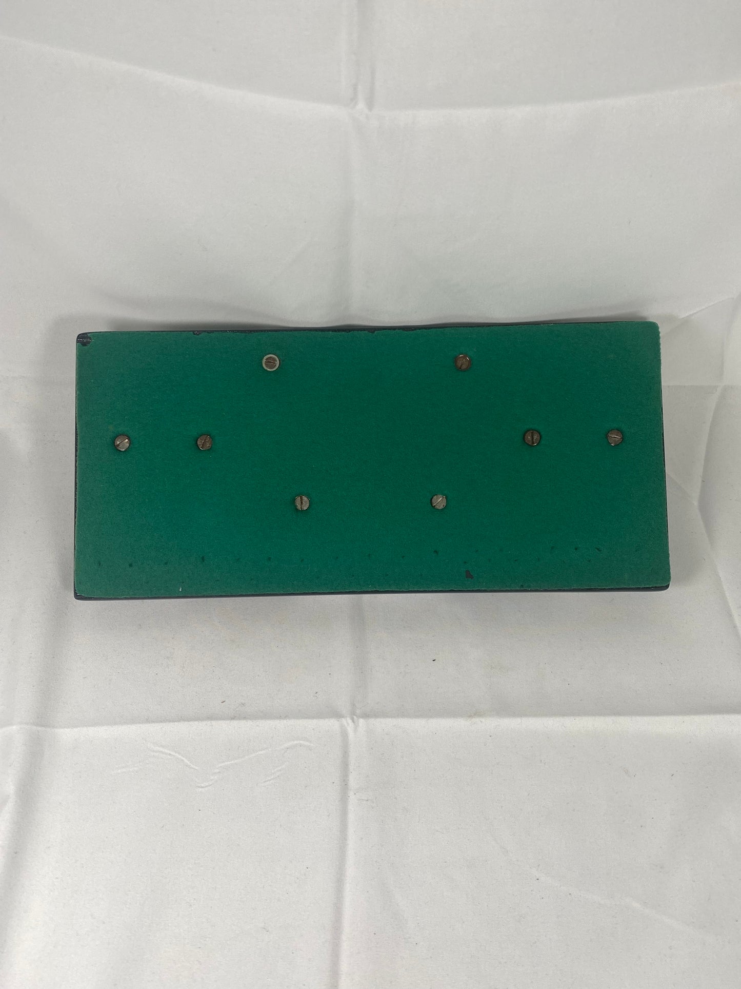 Juego de escritorio/escritorio Art Deco Ranleigh de cromo y vidrio Vitrolite