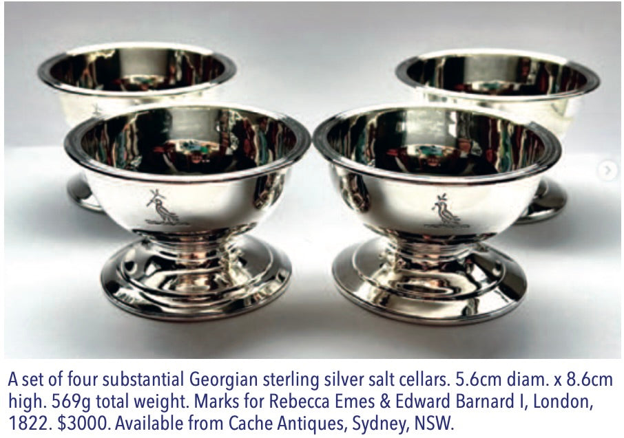 Scandalous Silver - a Quarterly Column in Antiques to Vintage Magazine