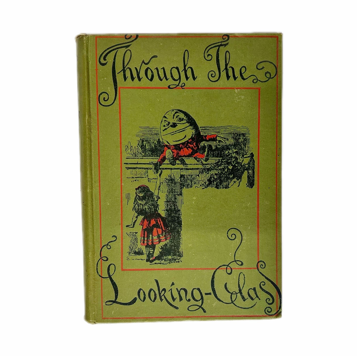 Antiquarian 1925 edition of Through the Looking-Glass by Lewis Carroll