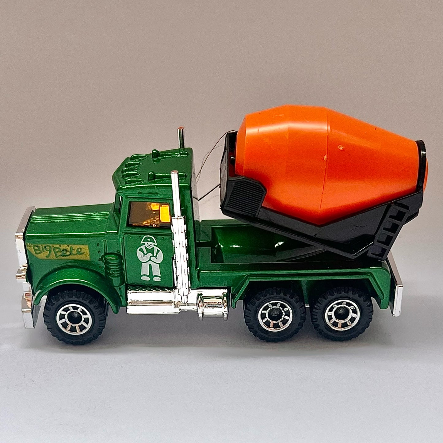 Rare MB19 Peterbilt Cement Truck Matchbox Car, made in England circa 1982