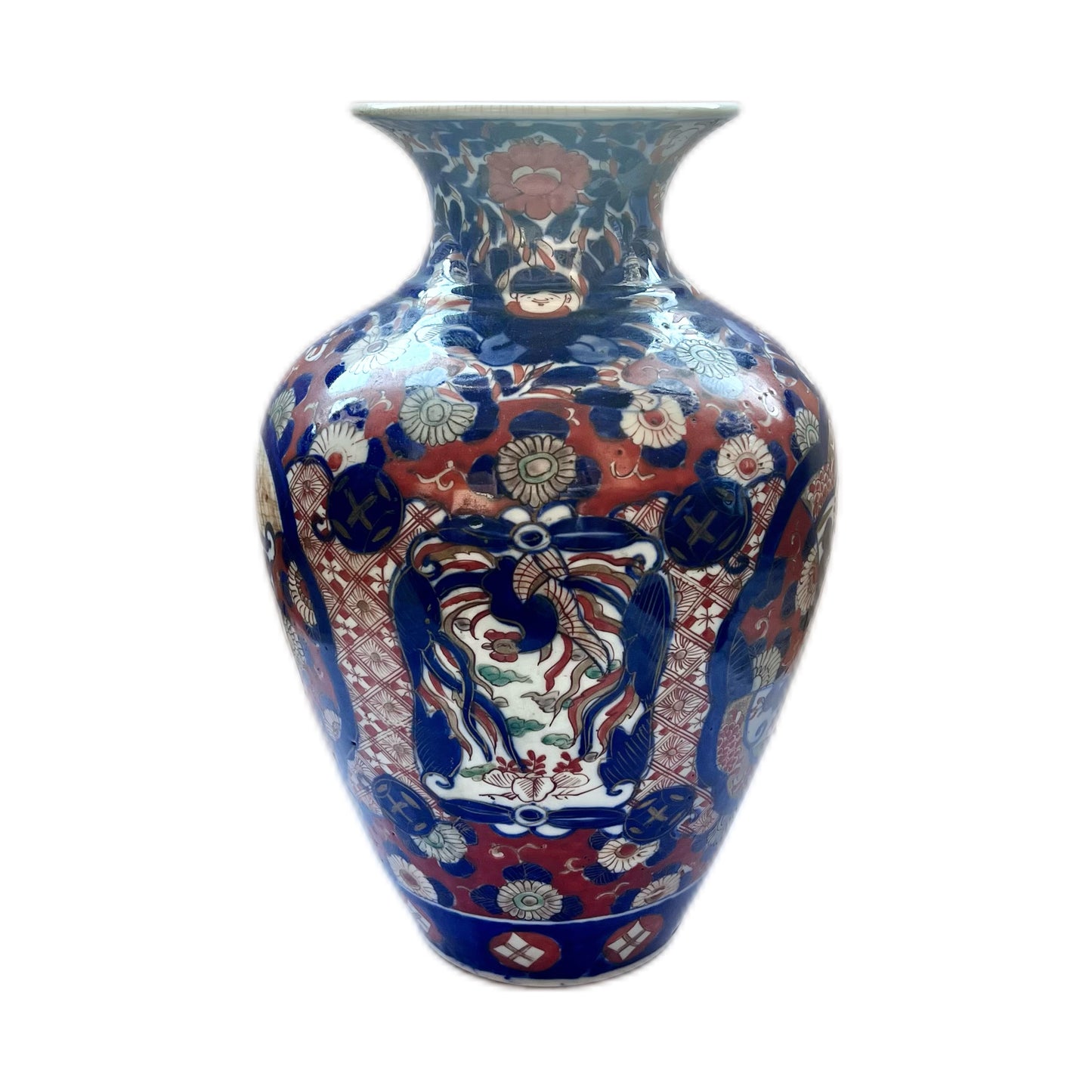 Antique mid to late 19th century Japanese Imari vase