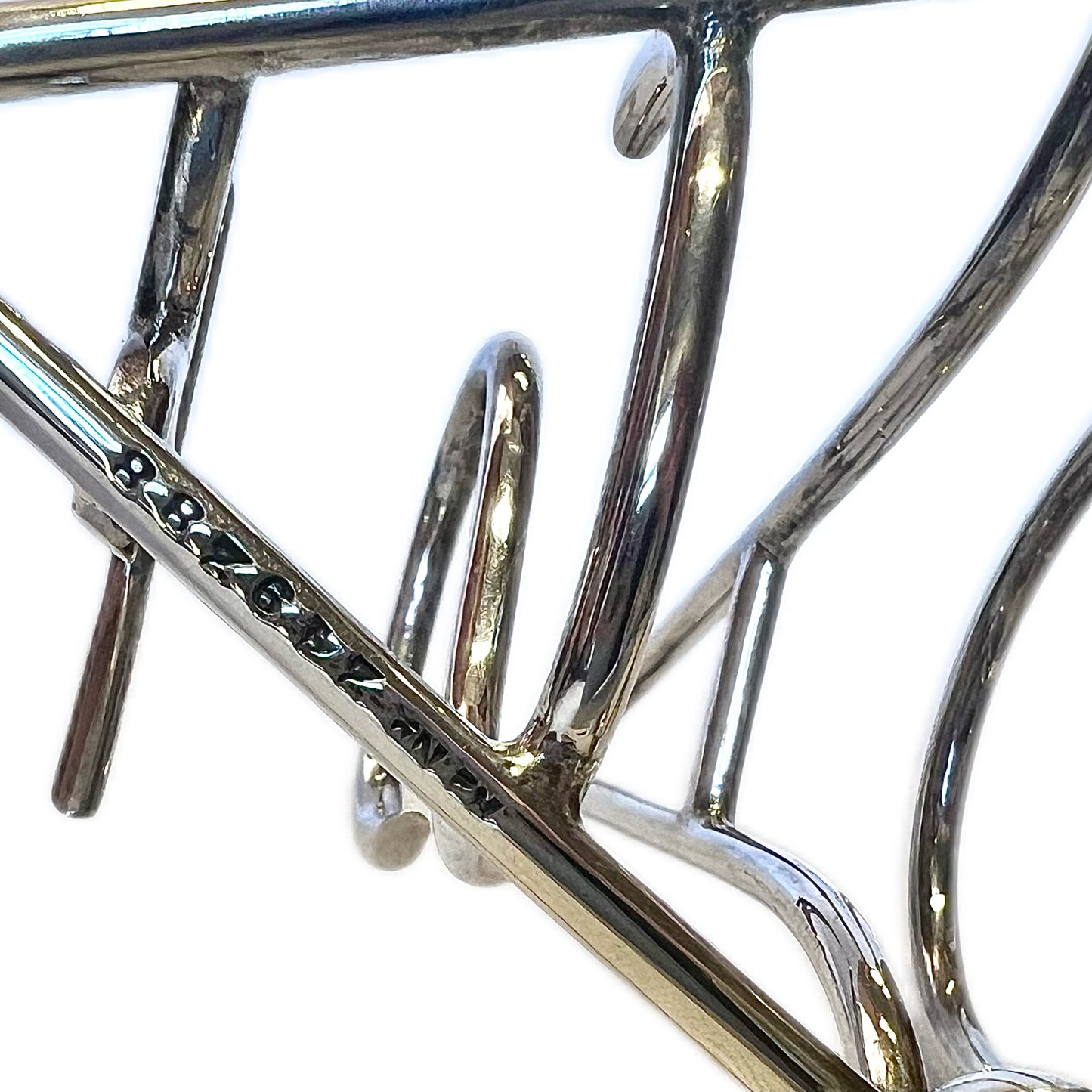 Antique Edwardian Hukin & Heath sterling silver “TOAST” rack
