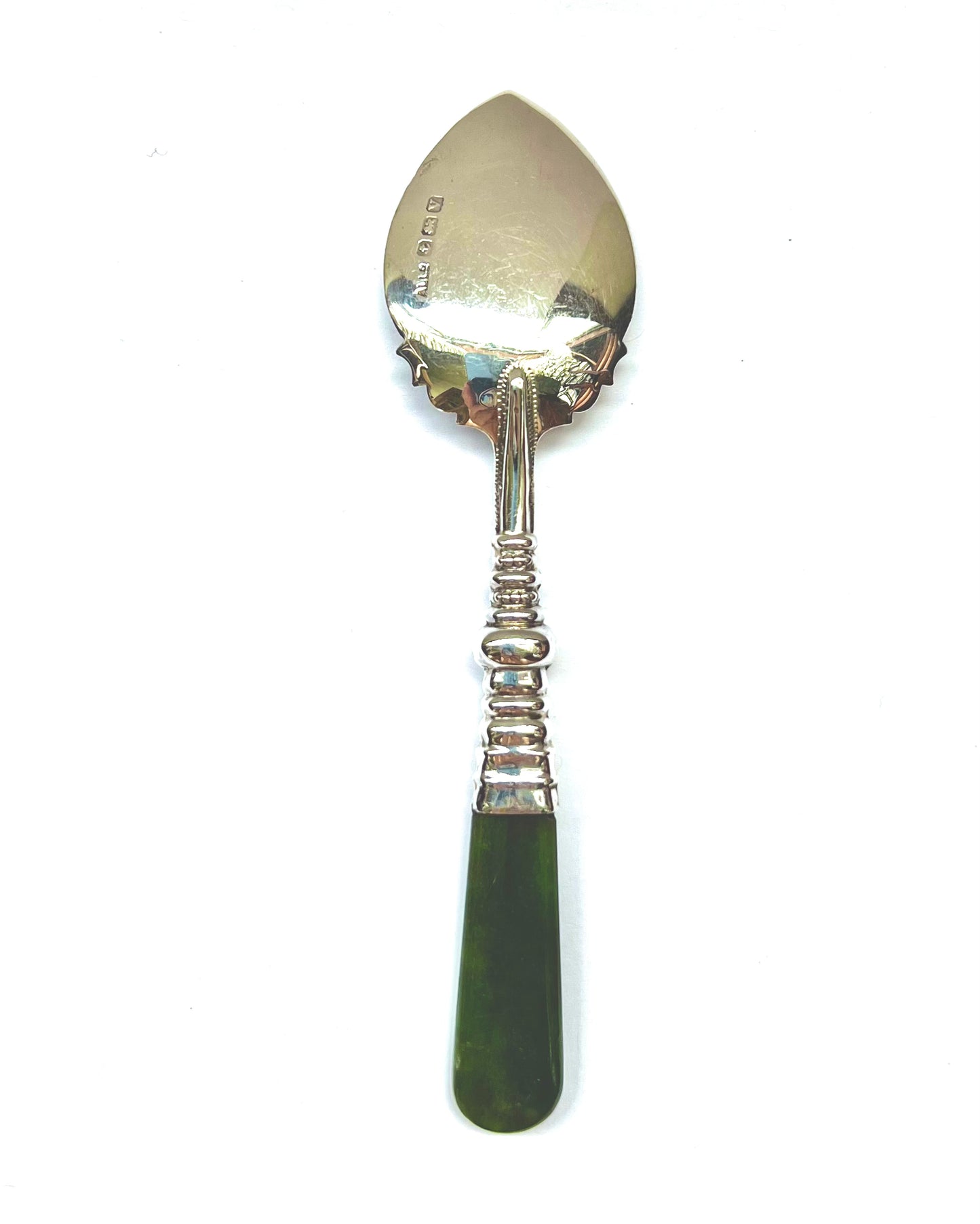 Antique New Zealand sterling silver tea spoon, Birmingham, 1920, Adie & Lovekin Ltd