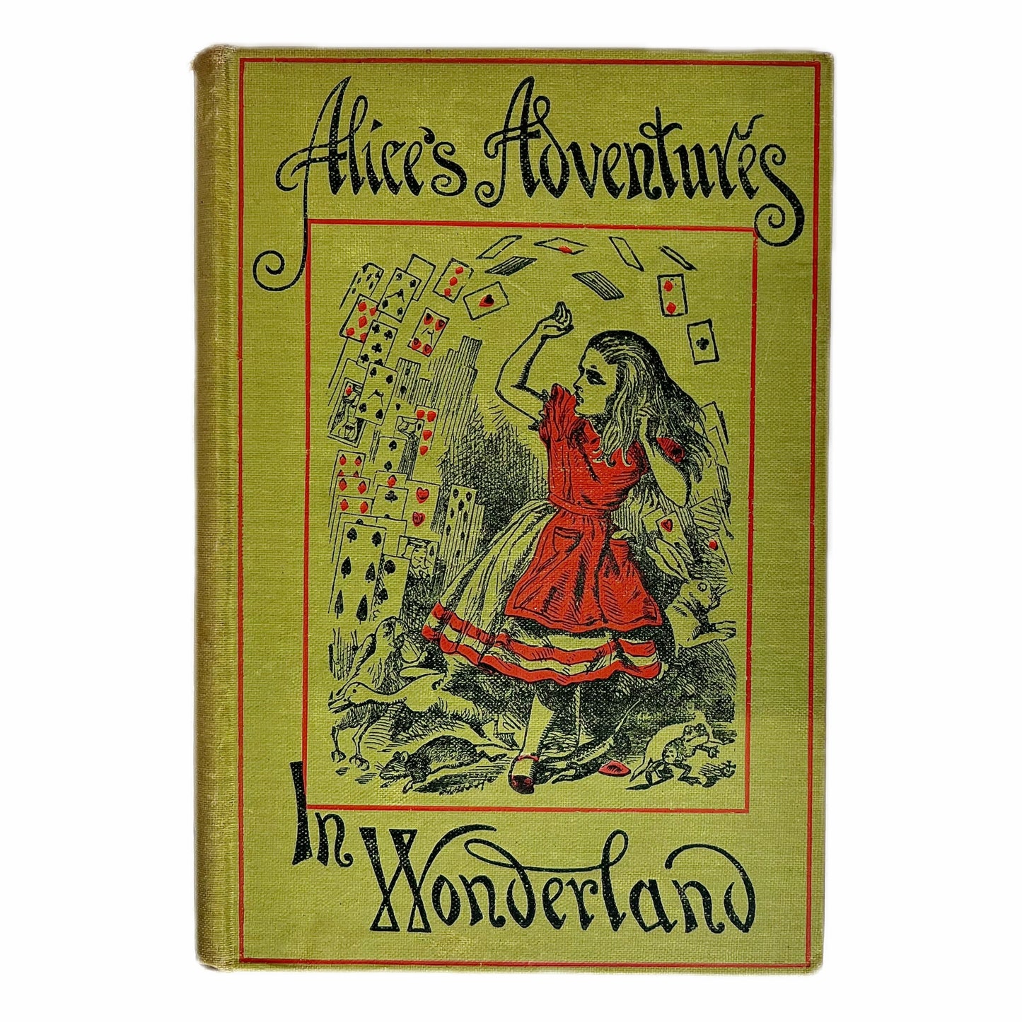 Antiquarian 1925 edition of Alice in Wonderland by Lewis Carroll
