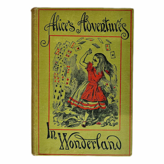 Antiquarian 1925 edition of Alice in Wonderland by Lewis Carroll
