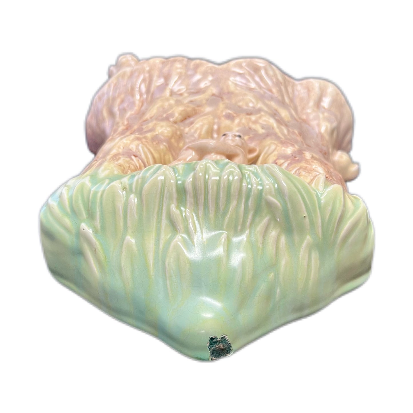 Vintage 1930s Sylvac Pixie wall pocket vase
