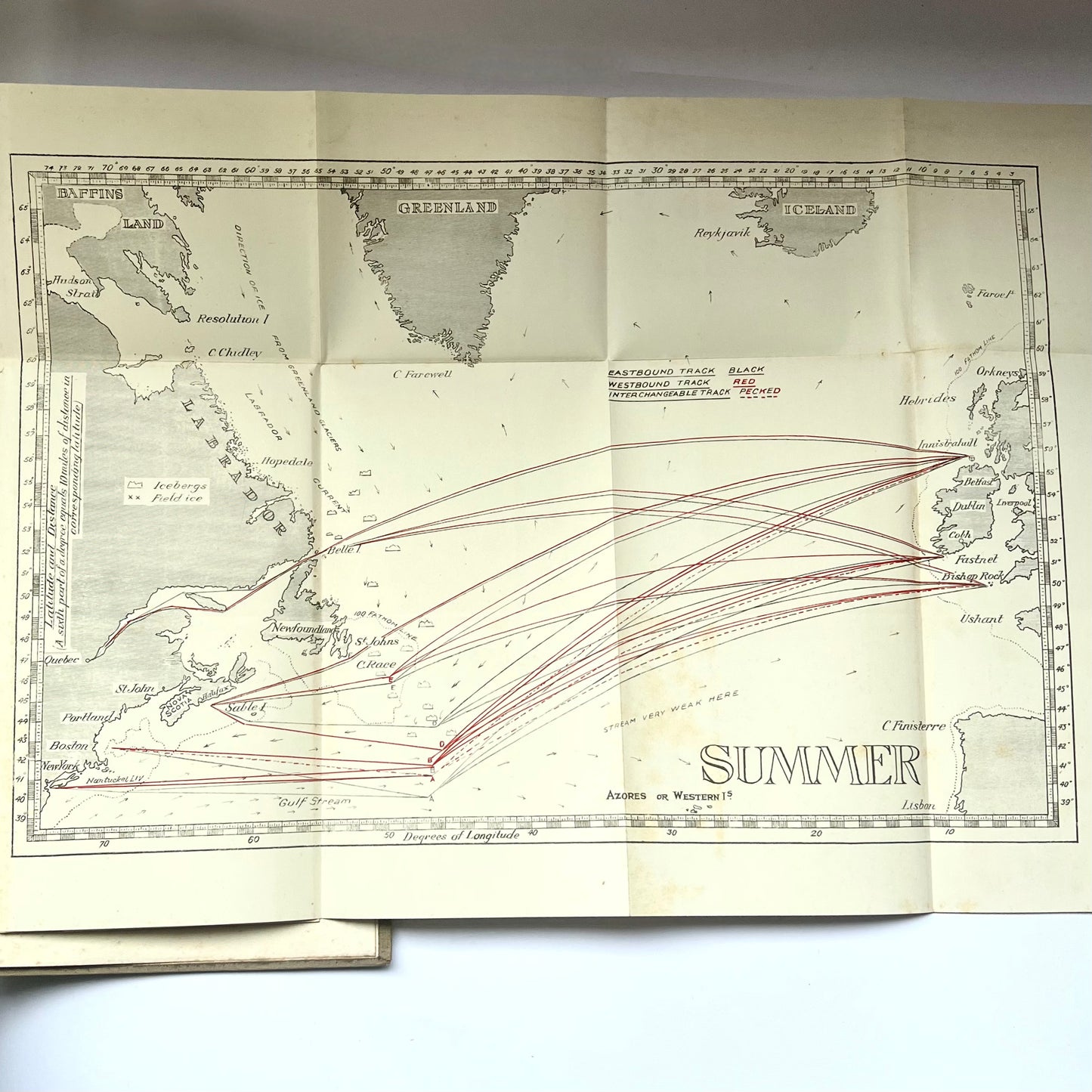 Rare presentation copy of Ship Ahoy! Nautical Notes for Ocean Travellers, hardcover, 1935