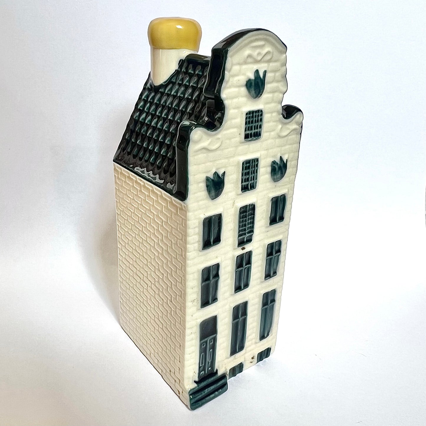 Vintage KLM Delft miniature House 56 novelty decanter