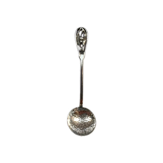 Early 20th century Australian sterling silver condiment spoon, James A Linton, Perth, Western Australia.