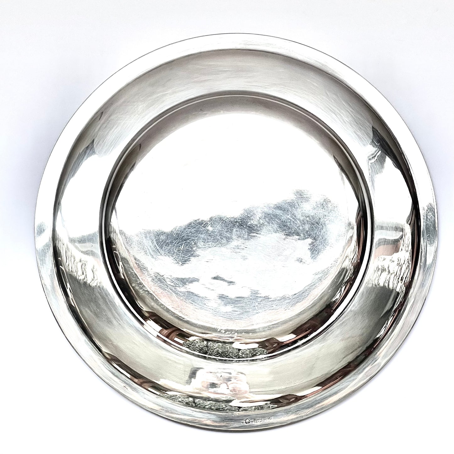 19th century Austrian .800 silver salver/waiter circa 1867 to 1872 by Joseph Carl Klinkosch