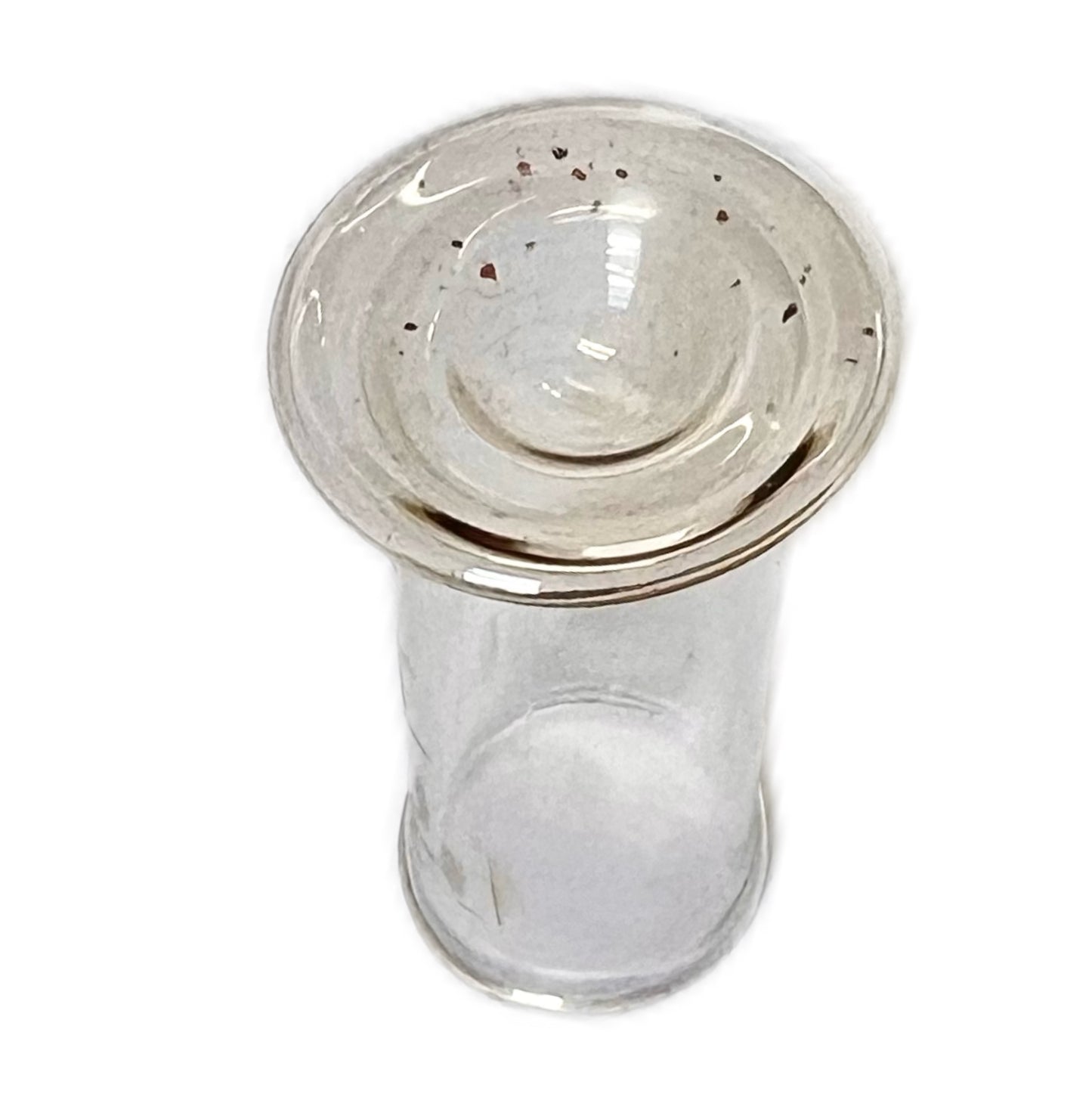 Antique glass Minim measure and Medicine Glass case