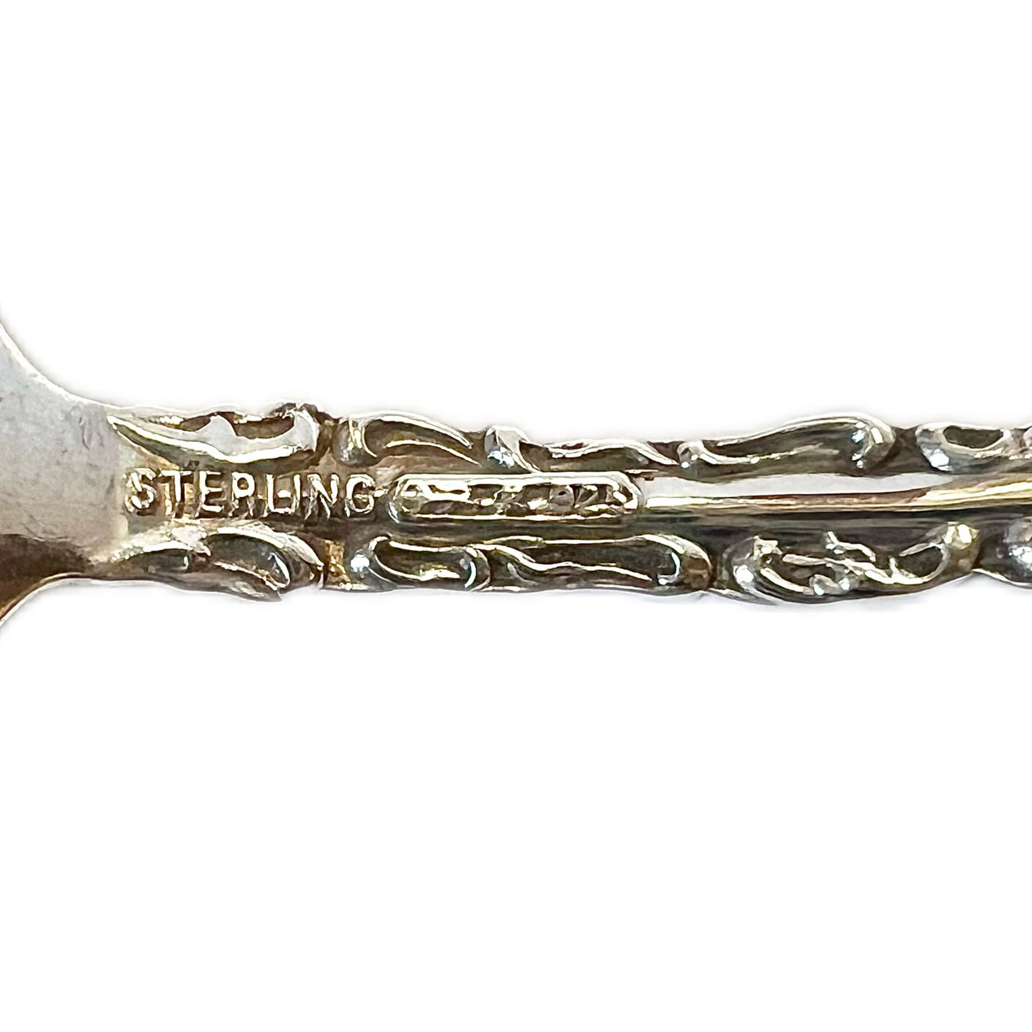 Antique Louis XV pattern sterling silver teaspoon by Gorham circa 1900